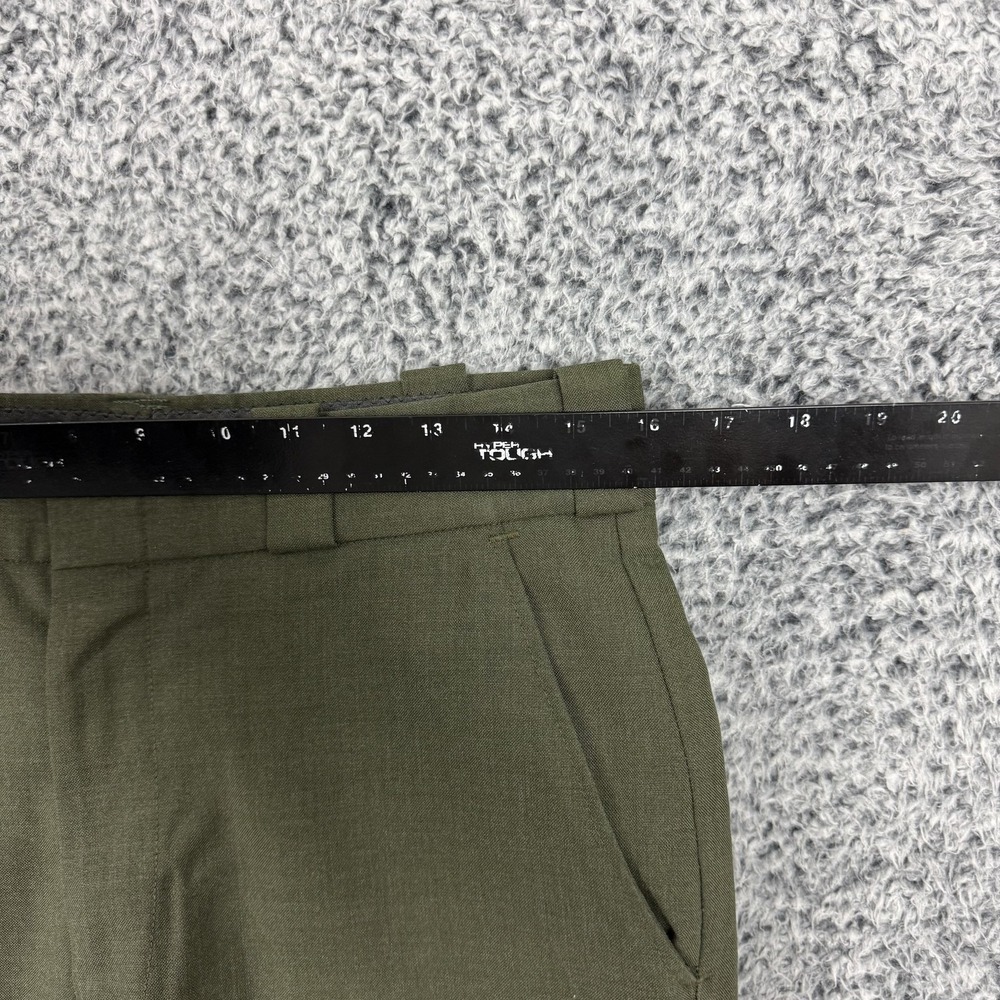 Vintage National Park Service Pants Mens 31x30 Green Wool Blend R&R Uniforms - Picture 9 of 15